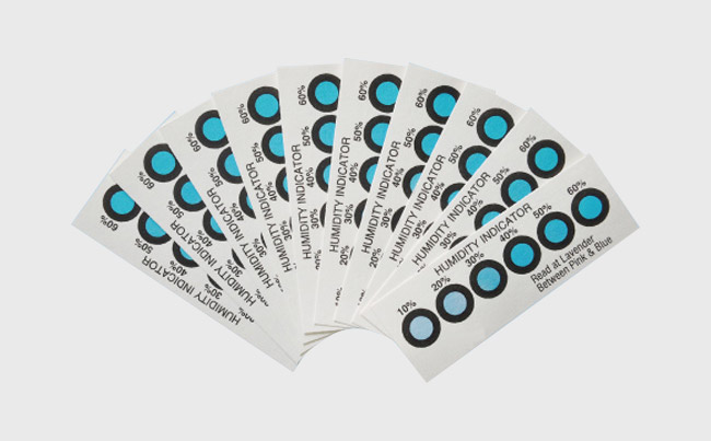Common Humidity Indicator Cards